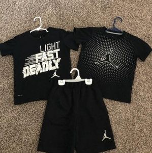 Jordan shorts and shirt